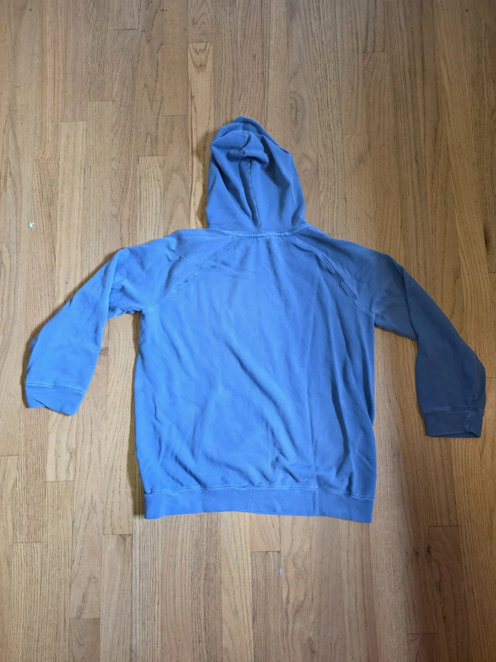 Old Navy Light Blue Hooded Pullover Sweatshirt